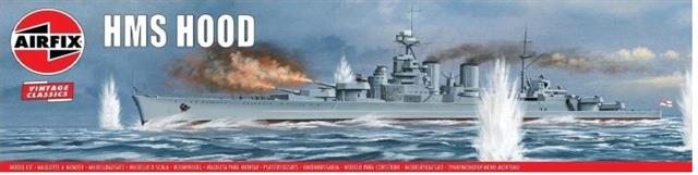 04202V, HMS HOOD, 1/600, Airfix.