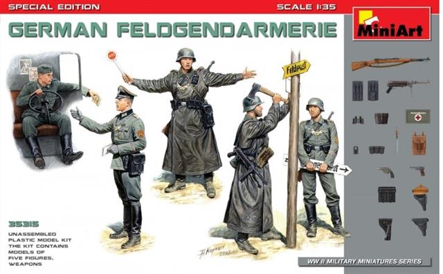 35315, German Feldgendarmerie, 1/35, MiniArt.