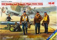 48090, RAF Bomber and Torpedo Pilots (1939-1945), 1/48, Icm. 48090, RAF Bomber and Torpedo Pilots (1939-1945), 1/48, Icm.