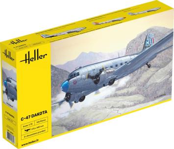 30372, C-47 Dakota, 1/72, Heller.