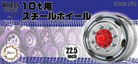 193489, 10T Steel Wheel 22.5 inch, 1/32, Fujimi.