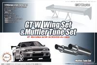 116631, GT-W Wing Set & Muffler Tune Set, 1/24, Fujimi.