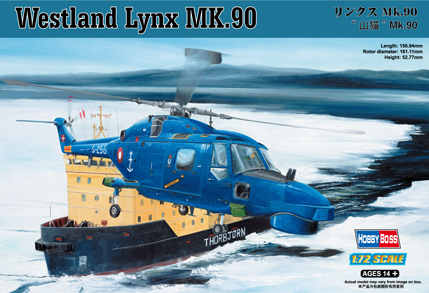 87240, Westland Lynx MK.90, 1/72, HobbyBoss.