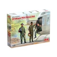 32114, US Helicopter Pilots (Vietnam War), 1/32, Icm.