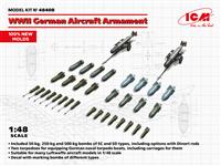 48408, WWII German Aircraft Armsmrnt, 1/48, Icm.