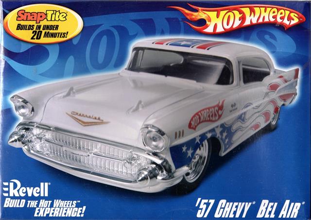 85-1946, Hot Wheels '57 Chevy Bel Air, 1/24, Revell.