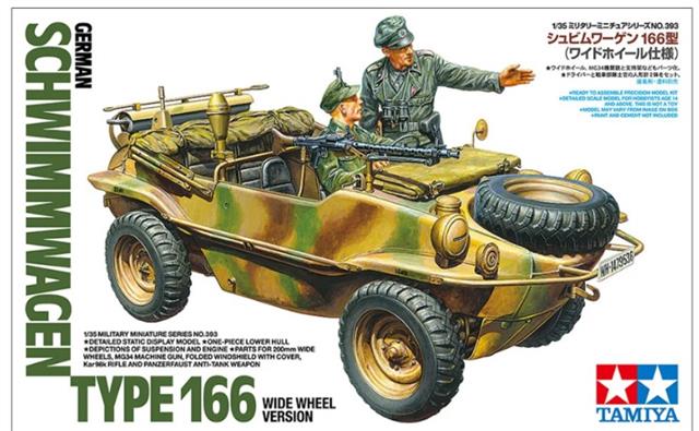 35393, Schwimmwagen Type 166, 1/35, Tamiya.