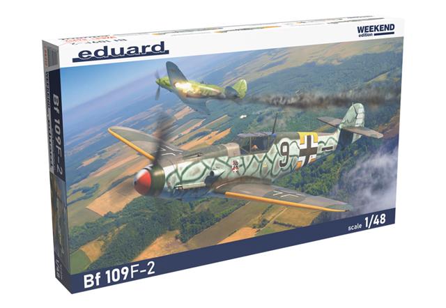 84212, Bf 109 F-2, 1/48, Eduard.