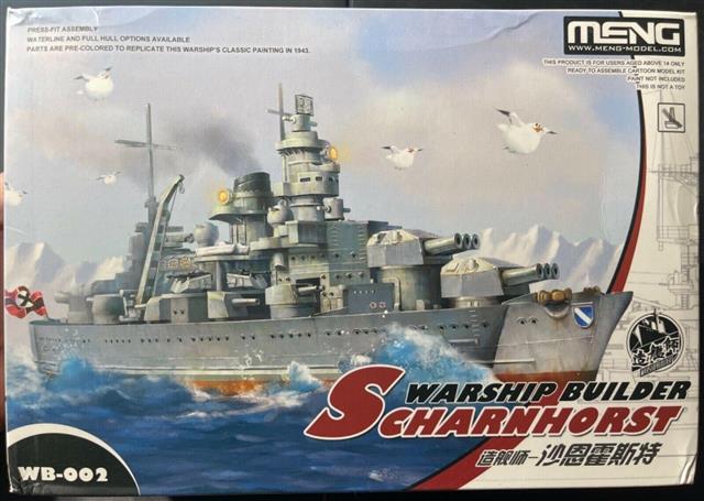 WB-002, WarshipBuilder Scharnhorst, Meng.