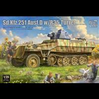 BT-042, Sd.Kfz.251 Ausf.D w/R35 Turret, 1/35, Border.