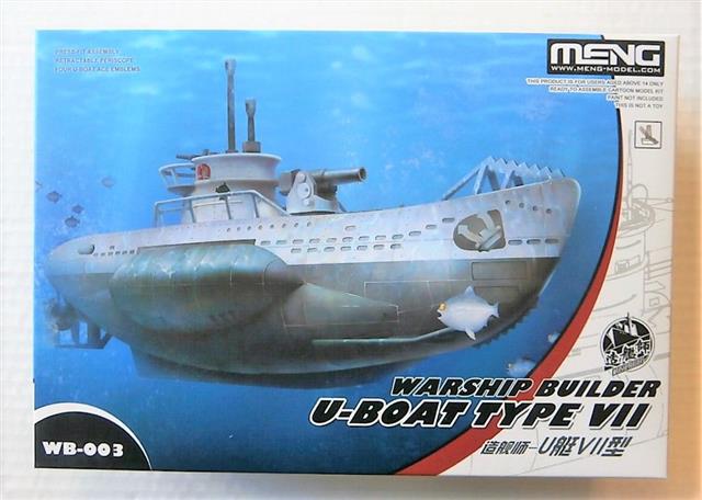 WB-003, Warship Builder U Boat Type VII, Meng.