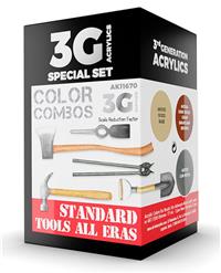 AK11670, Color Combos Standard Tools All Eras, AK Interactive. AK11670, Color Combos Standard Tools All Eras, AK Interactive.