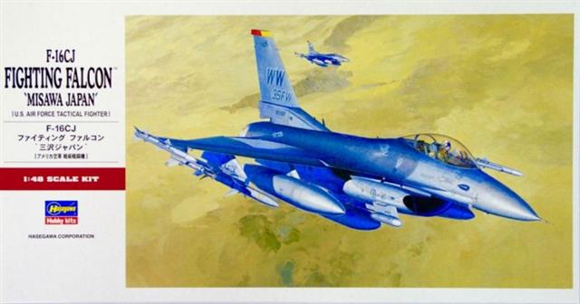 07232, F-16CJ Fighting Falcon 'Misawa Japan', 1/48, Hasewaga.