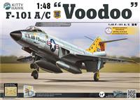 80115, F-101 A/C "Voodoo", 1/48, Kitty Hawk. 80115, F-101 A/C "Voodoo", 1/48, Kitty Hawk.
