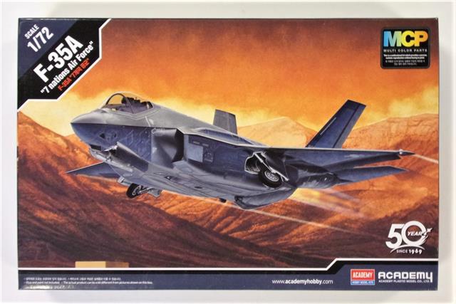 12561, F-35 A Lightning II "Seven Nations Air Force", 1/72, Academy.