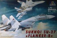 187, Sukhoi SU-27 Flanker-B 1/72, Italeri.