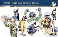 1246, Nato Pilots and Ground Crew, 1/72, Italeri.