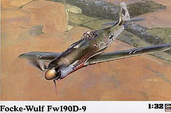 08069 Focke-Wulf Fw190D-9, 1/32, Hasegawa