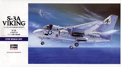 00537 LOCKHEED S-3A "VIKING", 1/72, HASEGAWA.