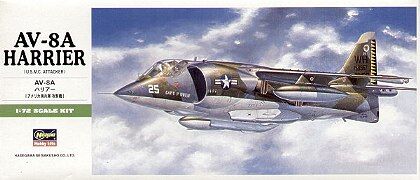 00240 AV-8A HARRIER  1/72, HASEGAWA