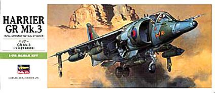 00236 Harrier GR Mk3, 1/72, Hasegawa