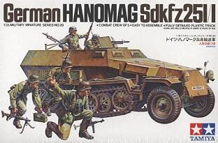 35020, German Hanomag Sdkfz. 251/1, 1/35, Tamiya.