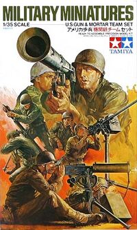 35086, U.S. Gun Mortar Team Set, 1/35, Tamiya.
