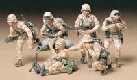 35153, U.S. Modern Military Figures, Desert Scheme, 1/35, Tamiya