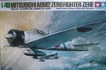 61016, Mitsubishi A6M2 Zero, 1/48, Tamiya.