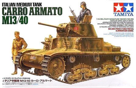 35296 Italian Carro Armato M13/40 Medium Tank, 1/35, Tamiya