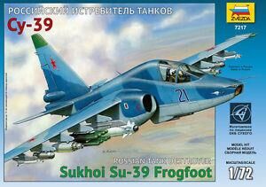 7217,Sukhoi Su-39 "Russian Tank Destroyer", 1/72, Zvezda.