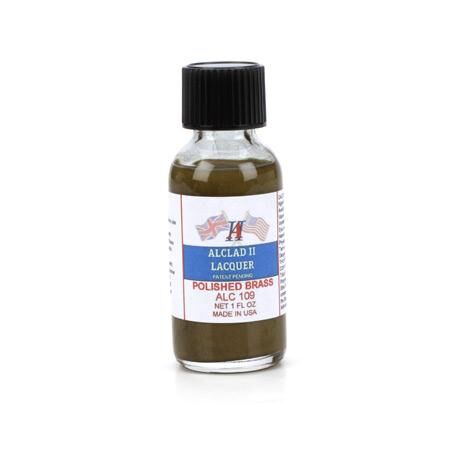 109, Polished Brass 1 FL. Oz., Alclad II.