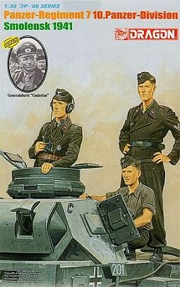 6655, Panzer-Regiment 7, 10.Panzer-Division, Smolensk 1941 , 1/35, Dragon.