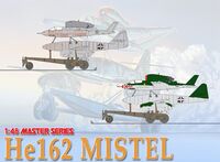 5546,  He162 Mistel, 1/48, Dragon.
