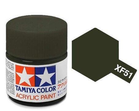 XF-51, Khaki Drab, 23ml., Tamiya.