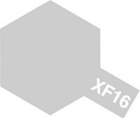 XF-16, Flat Aluminum, 23 ml., Tamiya.