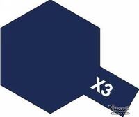 X-3, Royal Blue, 23ml., Tamiya.