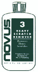 82457, Novus #3, Heavy Scratch Remover, 2 Oz. Novus.