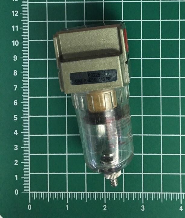 68225, 1/4 Filtro de Aire, Central Pneumatic.