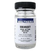 0187, Solvaset Decal Setting Solution, Walthers,