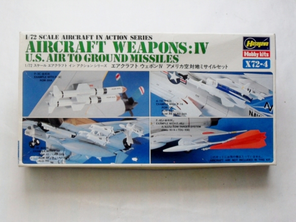 X72-4, 1/72, Hasewaga, Aircraft Weapons: IV U.S. Air To Grounds Missiles