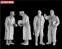 6693, DAK Panzer & Artillery Crew Libya 1941, 1/35, Dragon.