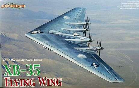 2017, XB-35 Flying Wing, 1/200, Dragon.