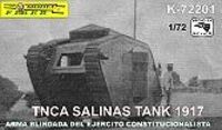 SOLO EN TIENDA 72201, TNCA Salinas Tank 1917, 1/72, Fiber Model.