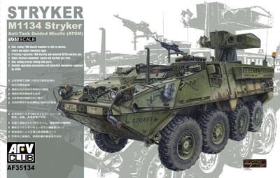 35134, M1134 Striker Anti-Tank Guided Missile (ATGM), 1/35, AFV Club.